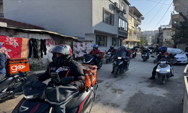Motokurye Zeynep'e hüzünlü veda!