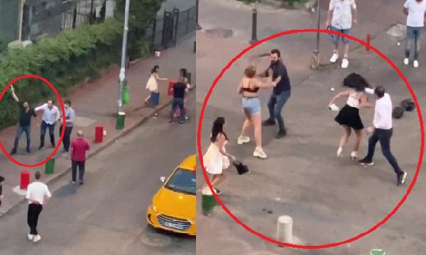 Ankara'da şok görüntüler... Emniyet personelleri kadınlara saldırdı!